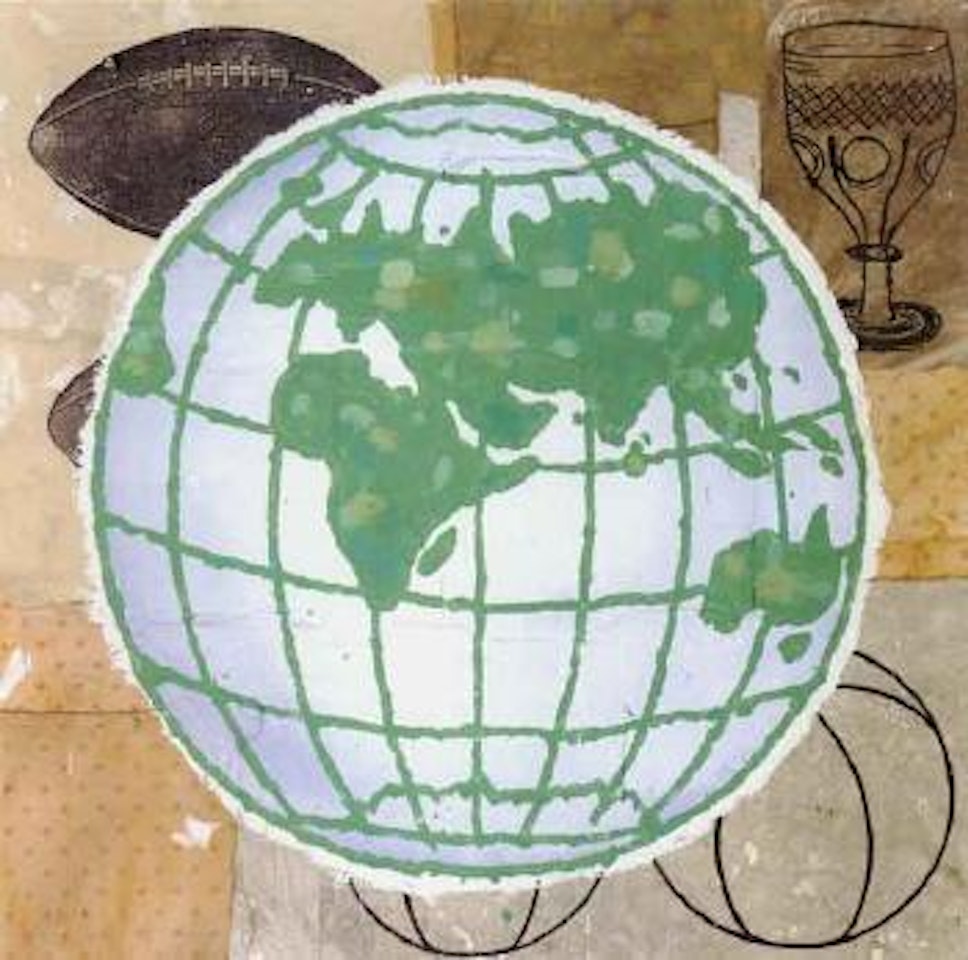 Globe by Donald Baechler