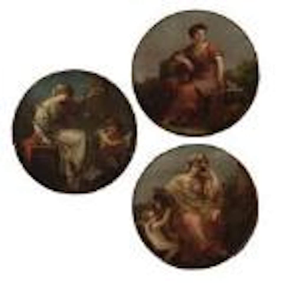 Fortitude. Prudence. Justice by Angelica Kauffmann