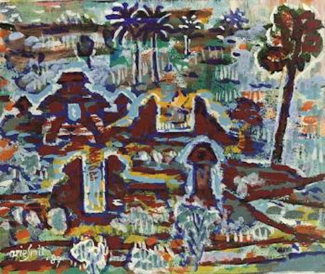 Bali scene by Arie Smit
