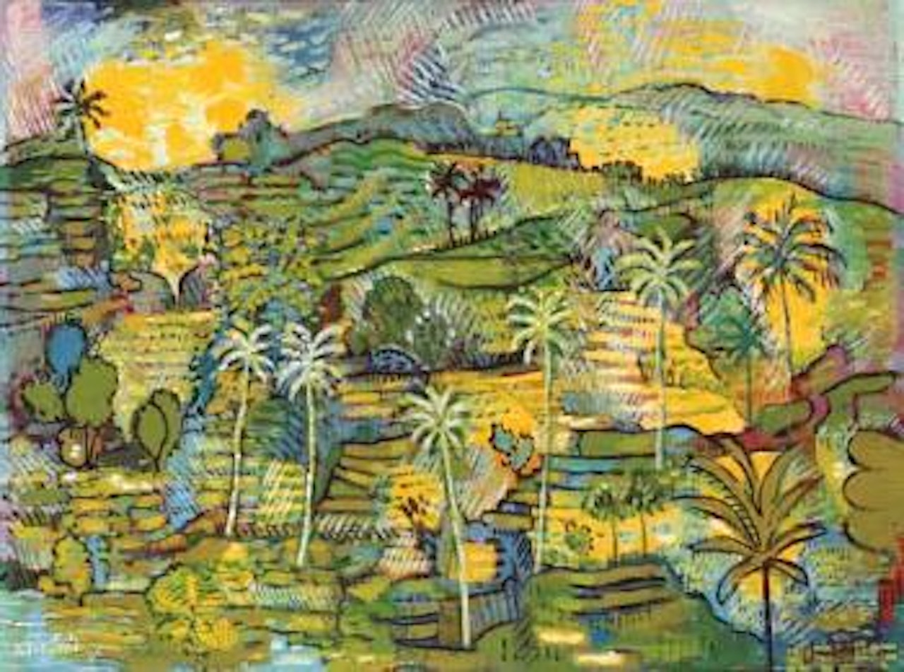Bali hill country by Arie Smit