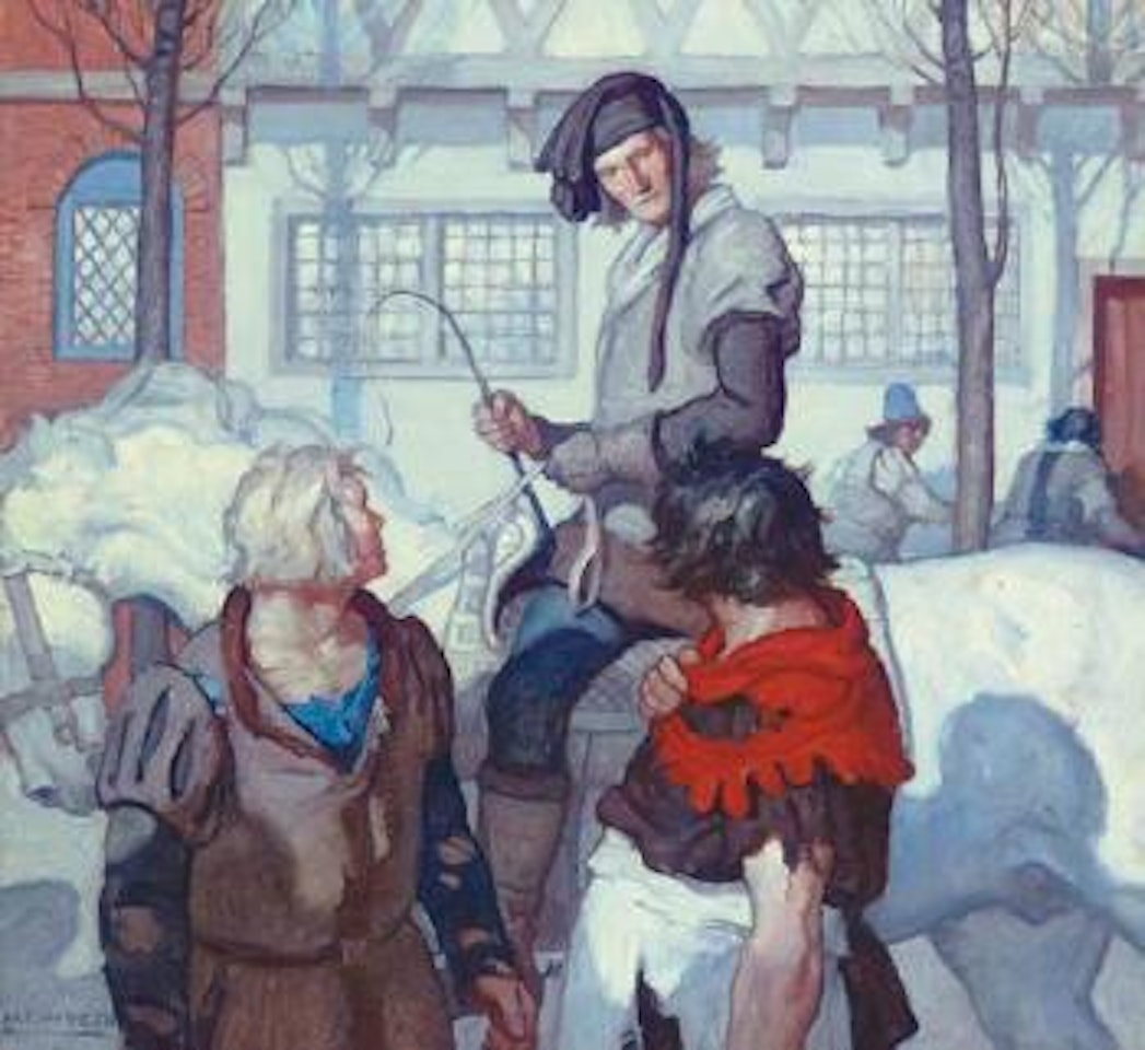 Gentleman, young and fair and good to look upon, took in the situationL12 at a glance by Newell Convers Wyeth