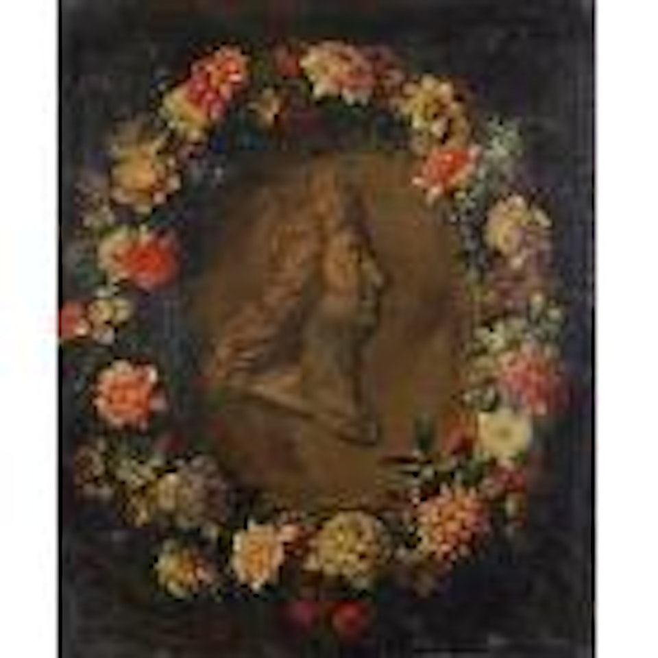 Guirlande de fleurs by Jean Baptiste Monnoyer