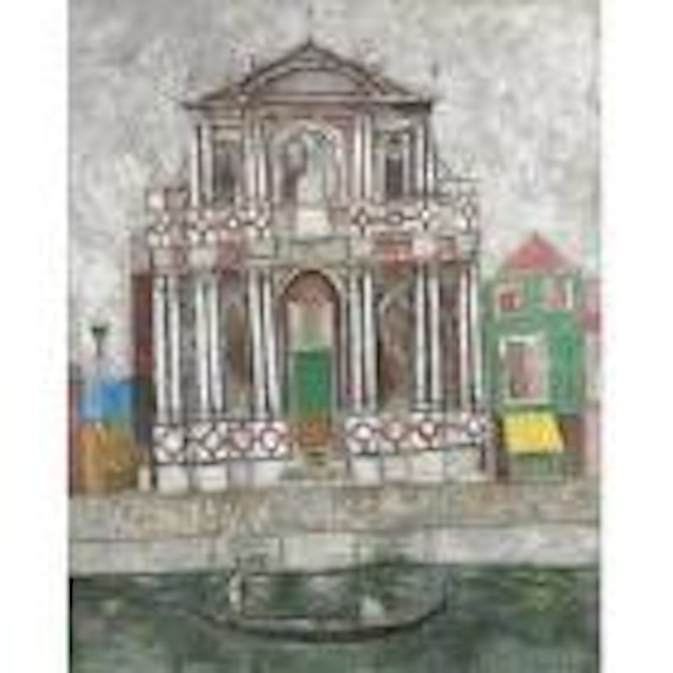 Scalzi Church, Venice by Franco Gentilini