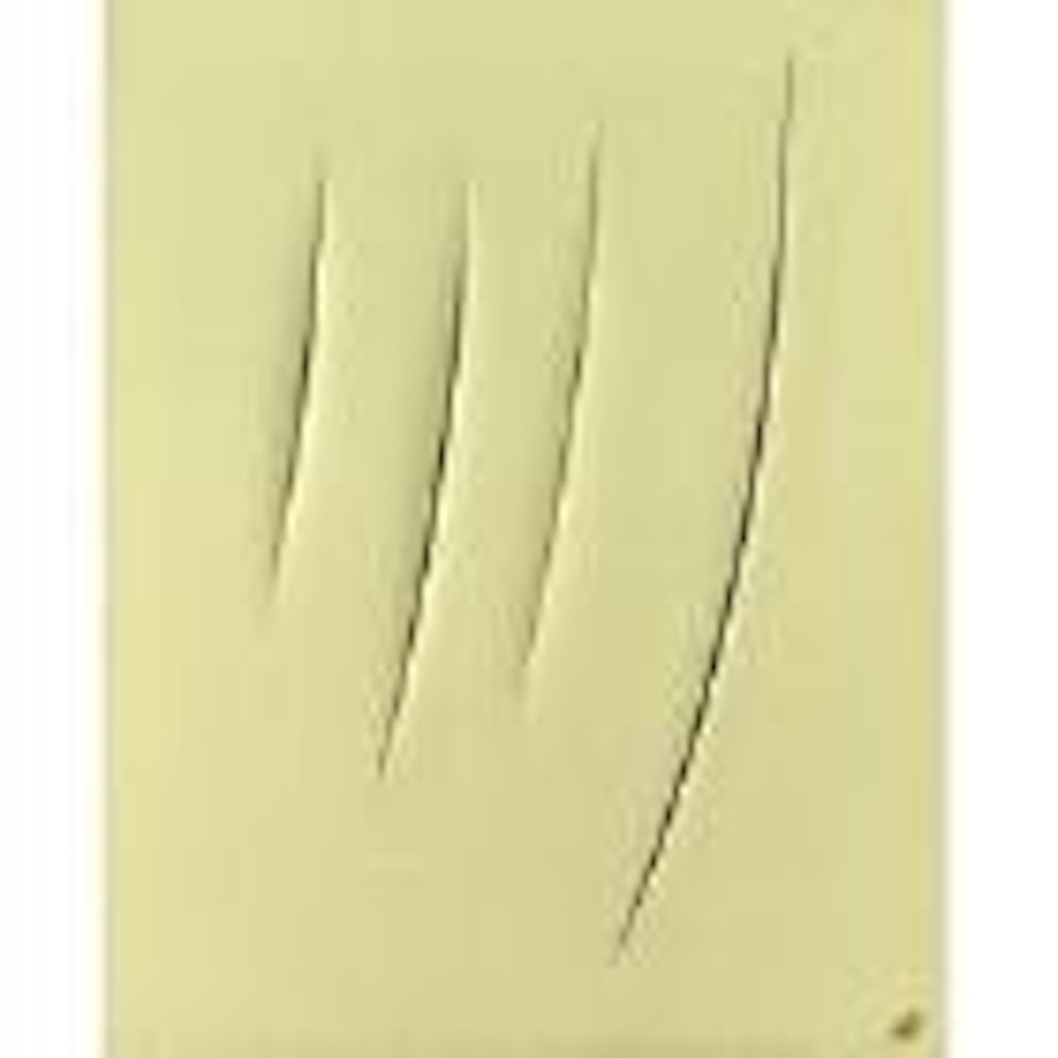 Spatial concept by Lucio Fontana