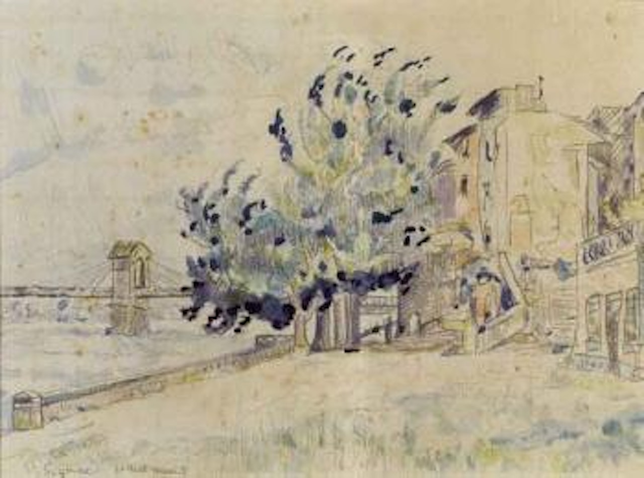 View of St. Paul by Paul Signac