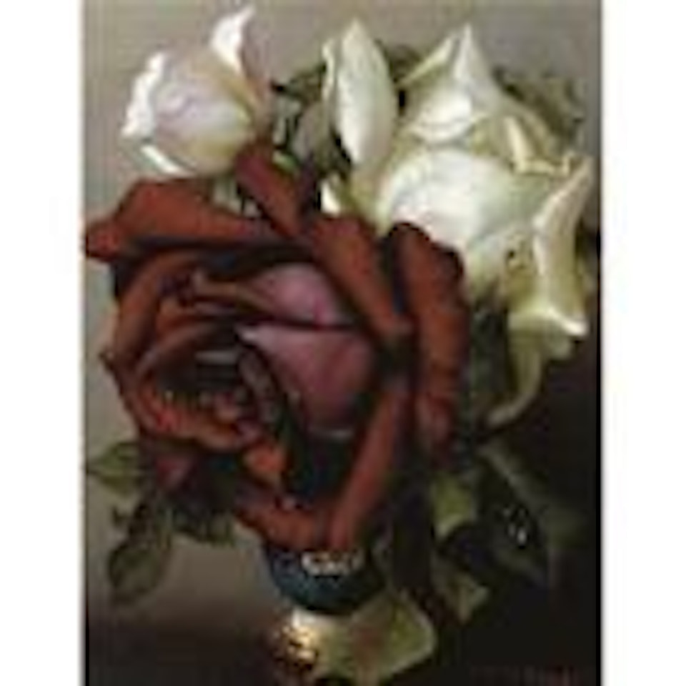 Still life of roses by Irene Klestova