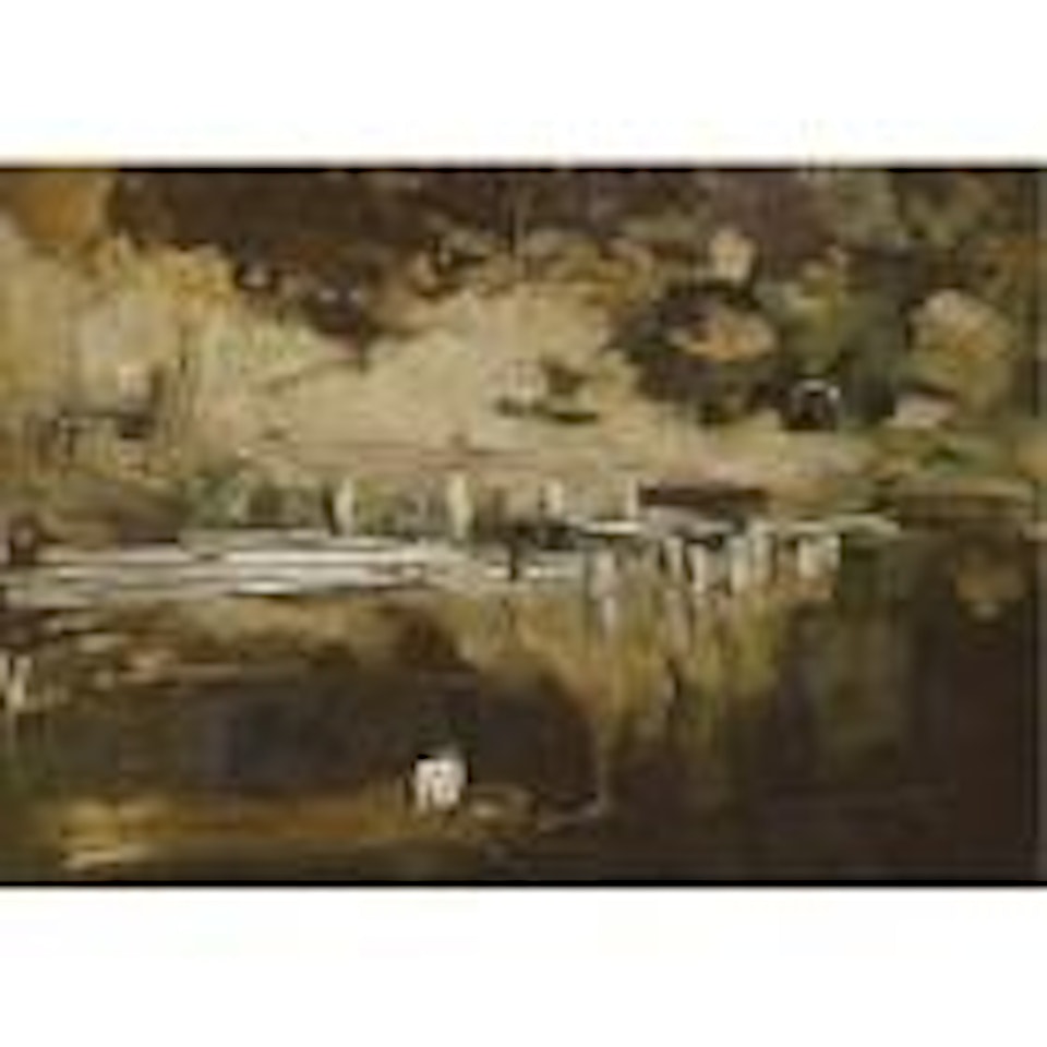 Landscape by Konstantin Alekseevich Korovin