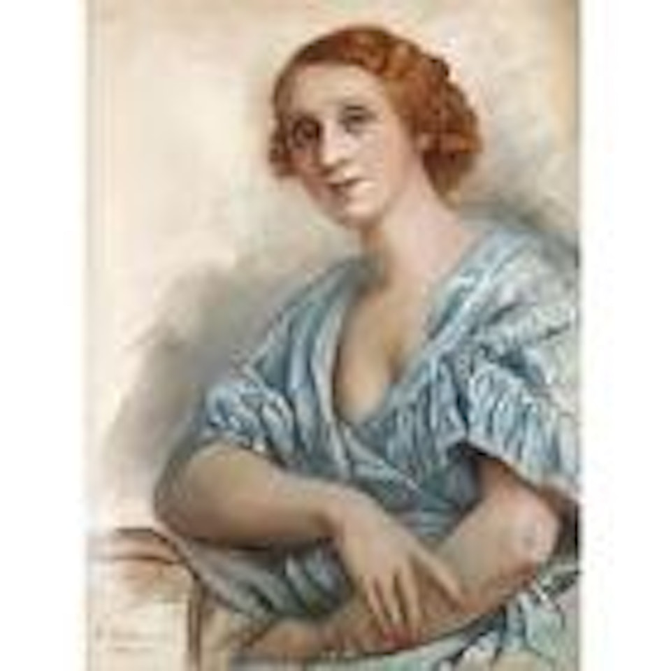 Portrait of the artist's sister by Zinaida Serebriakova