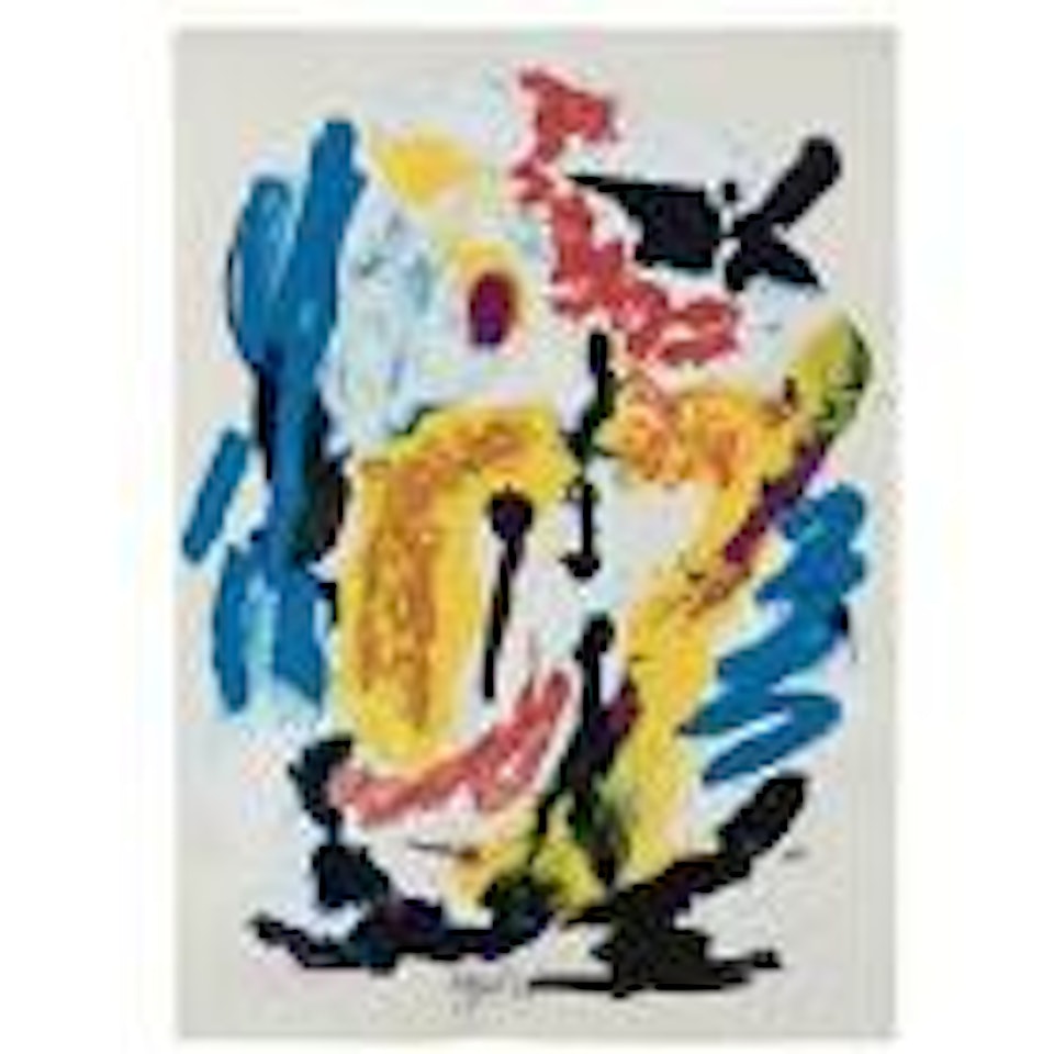 Winds over the fields by Karel Appel