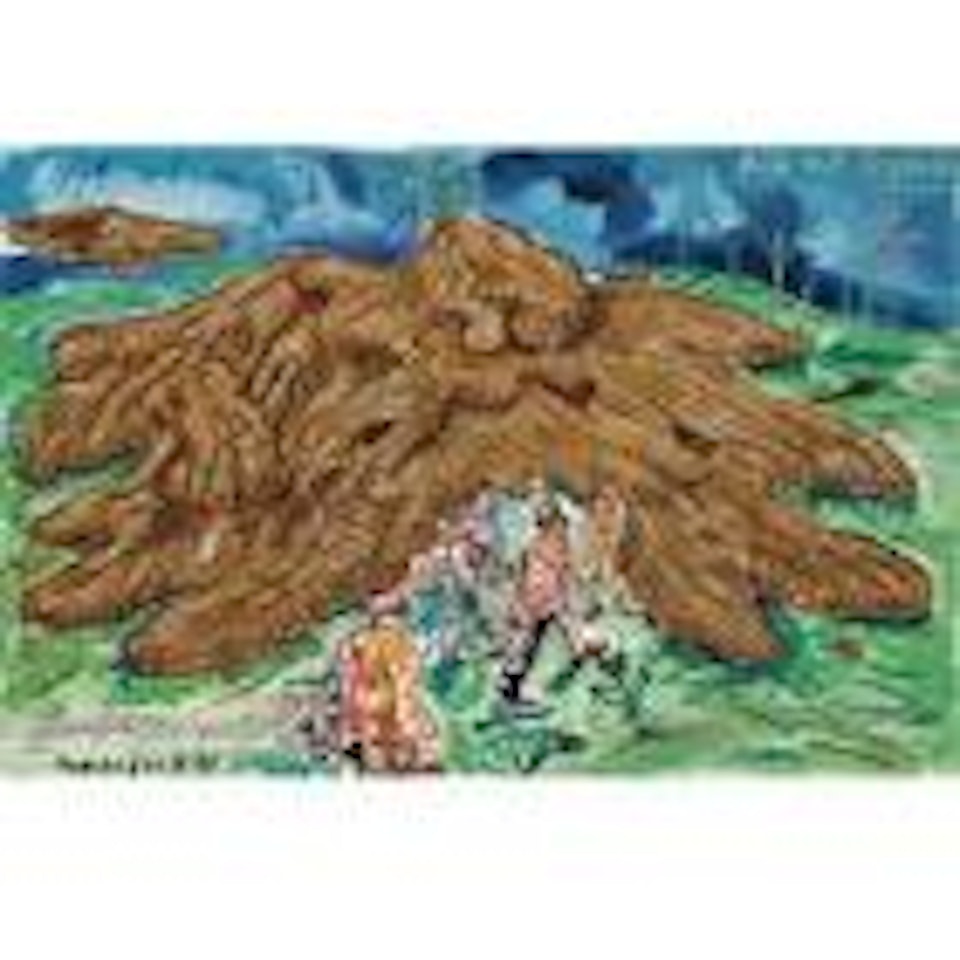 Bild mit Geduld, Zyklus by Jörg Immendorff