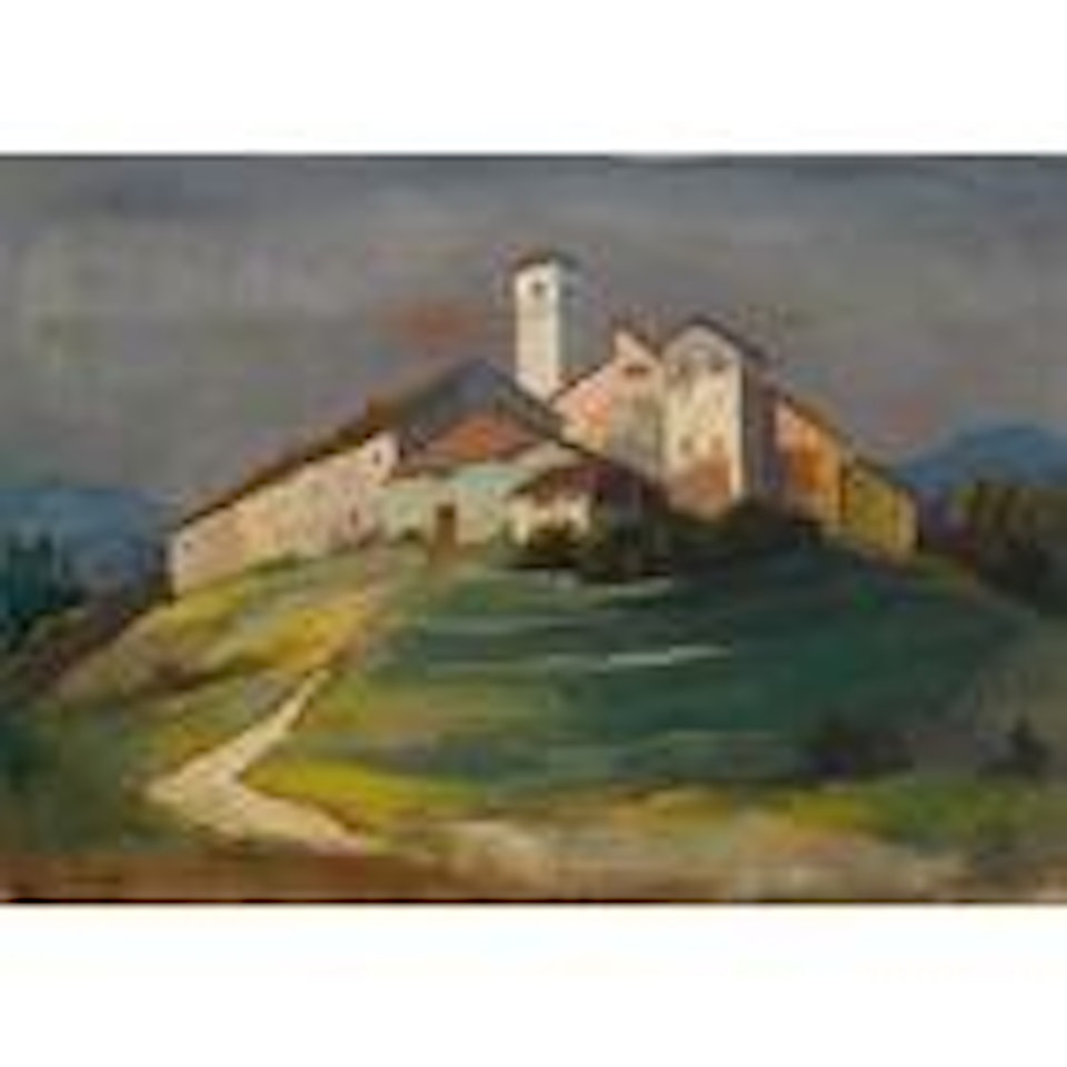 Tessiner landscape by Karl Hofer