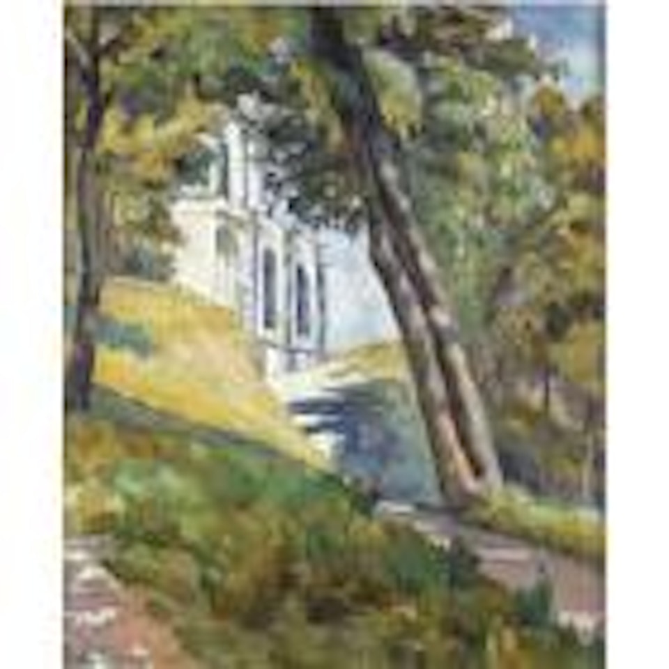 Chemin Menant a l'eglise de Saint-Pierre a Tonnerre by Emile Bernard