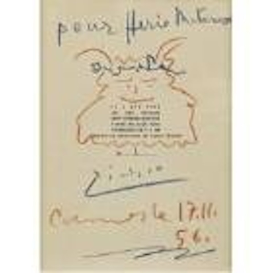 Tete de faune by Pablo Picasso