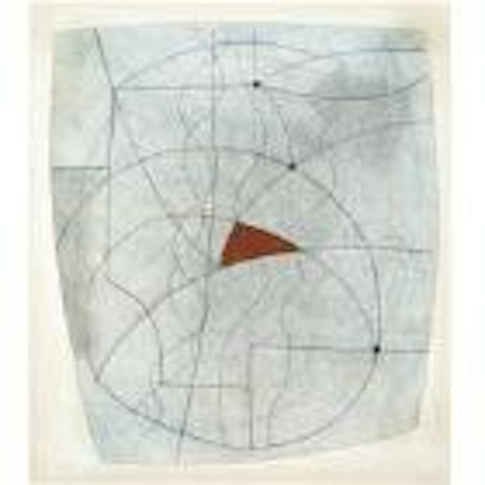 Still life with red by Ben Nicholson, O.M.