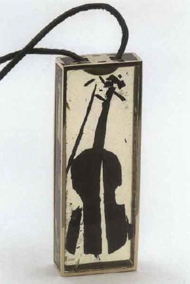 Violon calcine by Arman