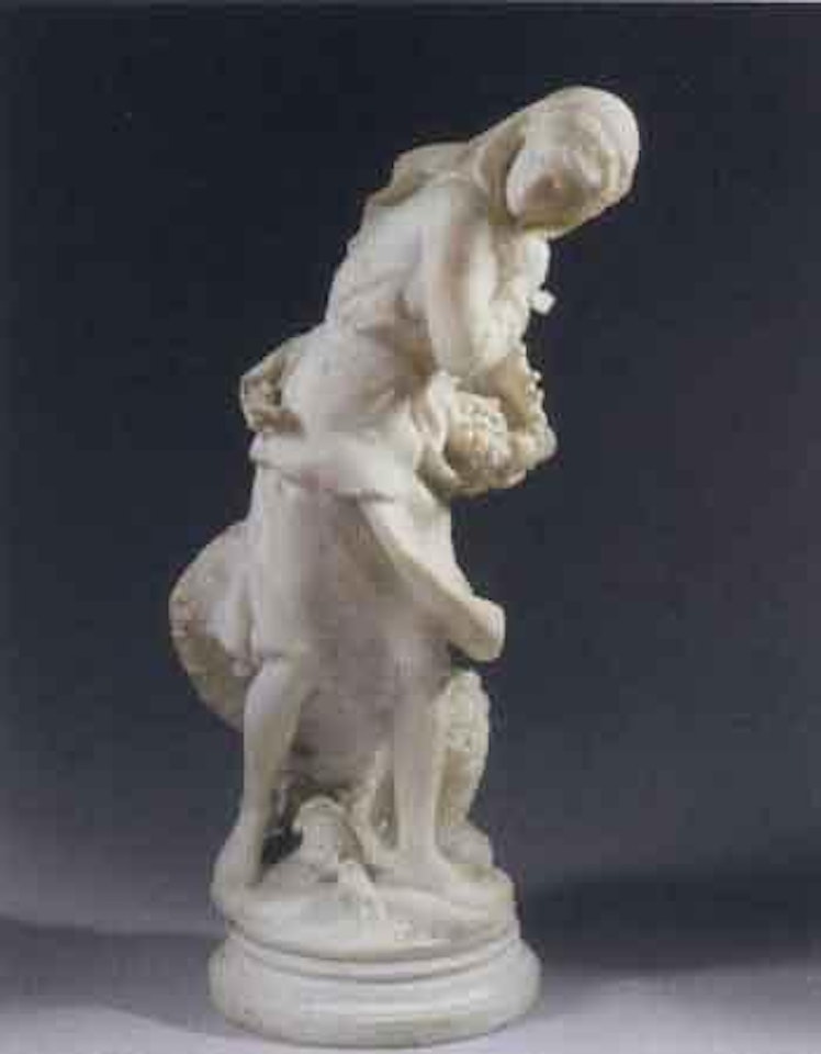 Jeune fille au panier by Mathurin Moreau