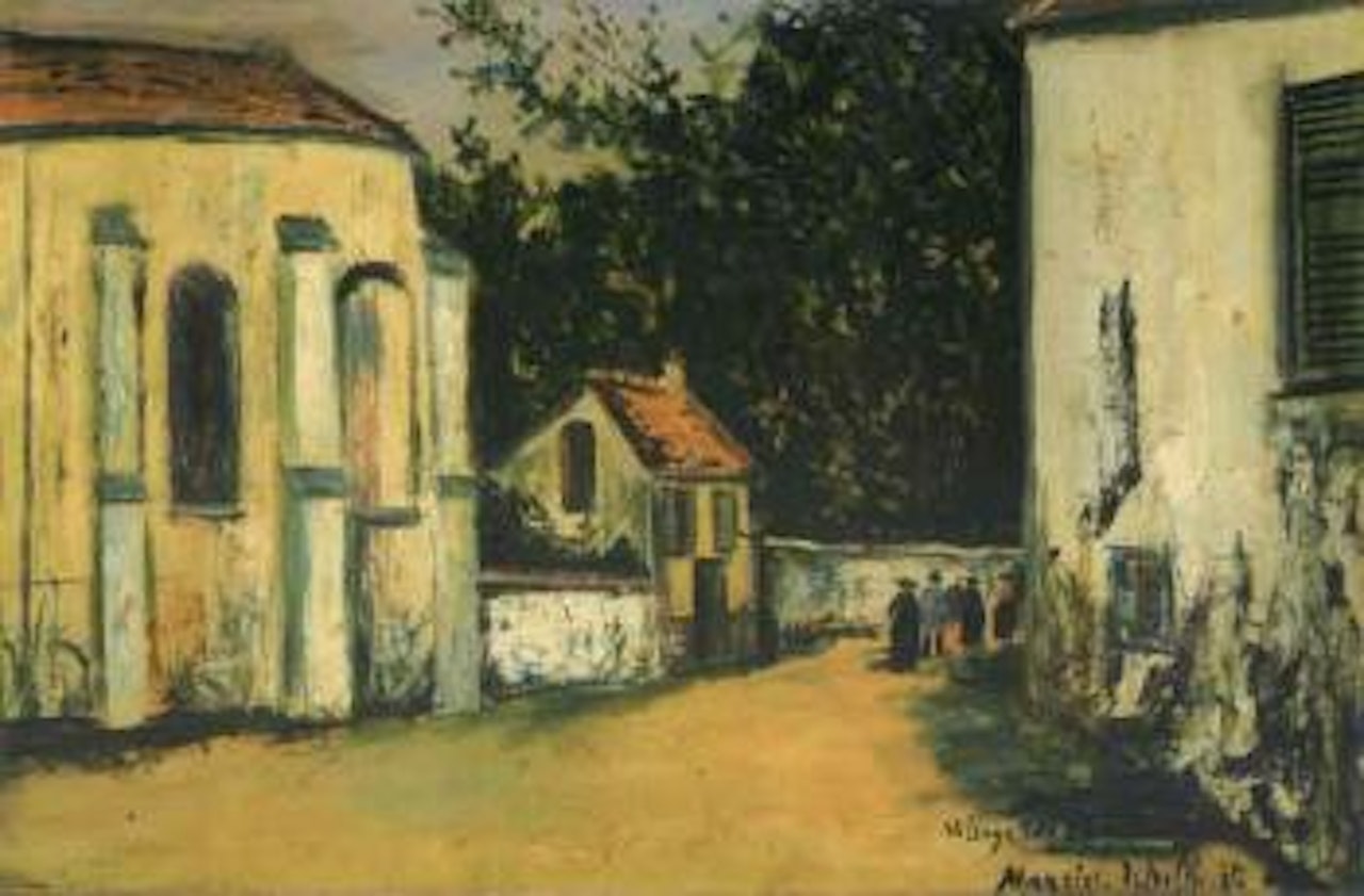 L'abside de Chauconin by Maurice Utrillo