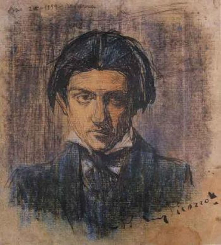 Autoportrait, Barcelone by Pablo Picasso