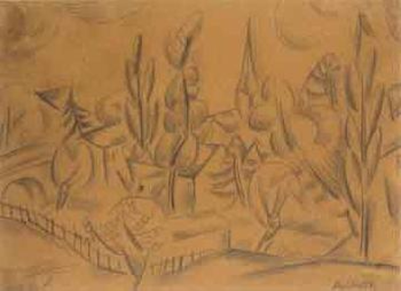 Paysage cubiste by André Lhote