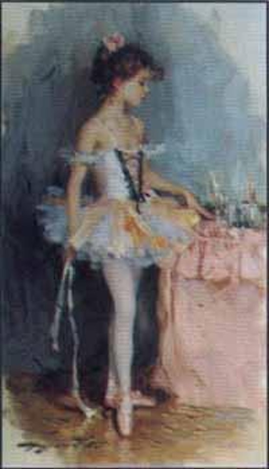 Little ballerina by Constantin Razoumov