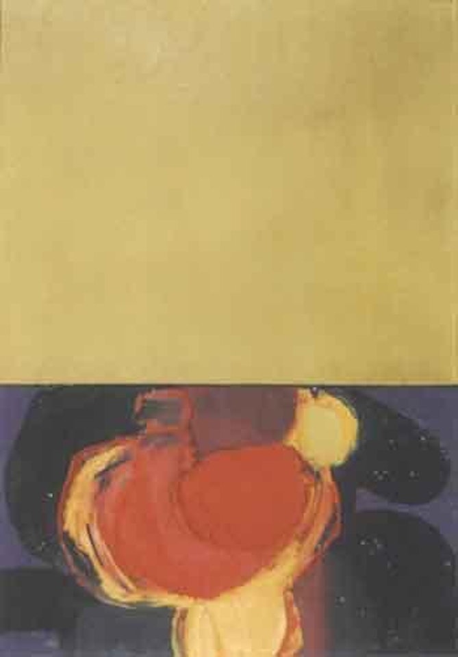 Composition dyptique by Luis Feito