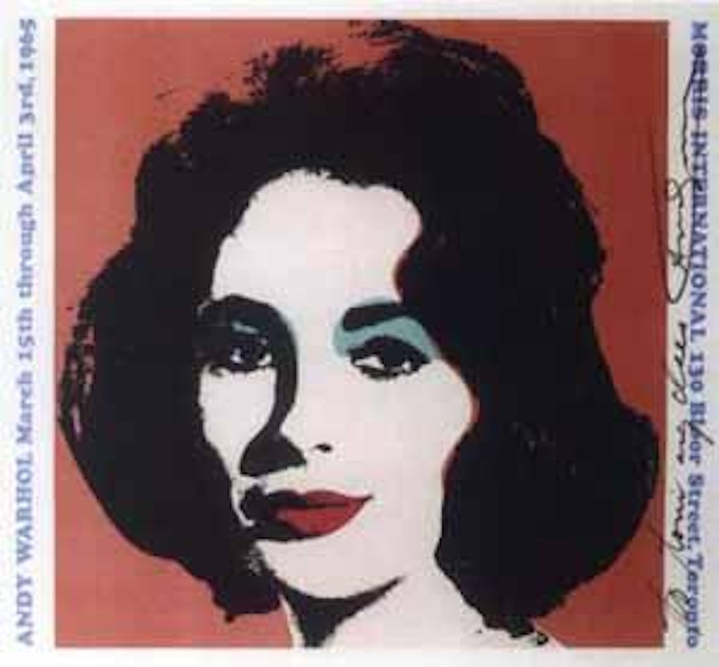 Liz by Andy Warhol