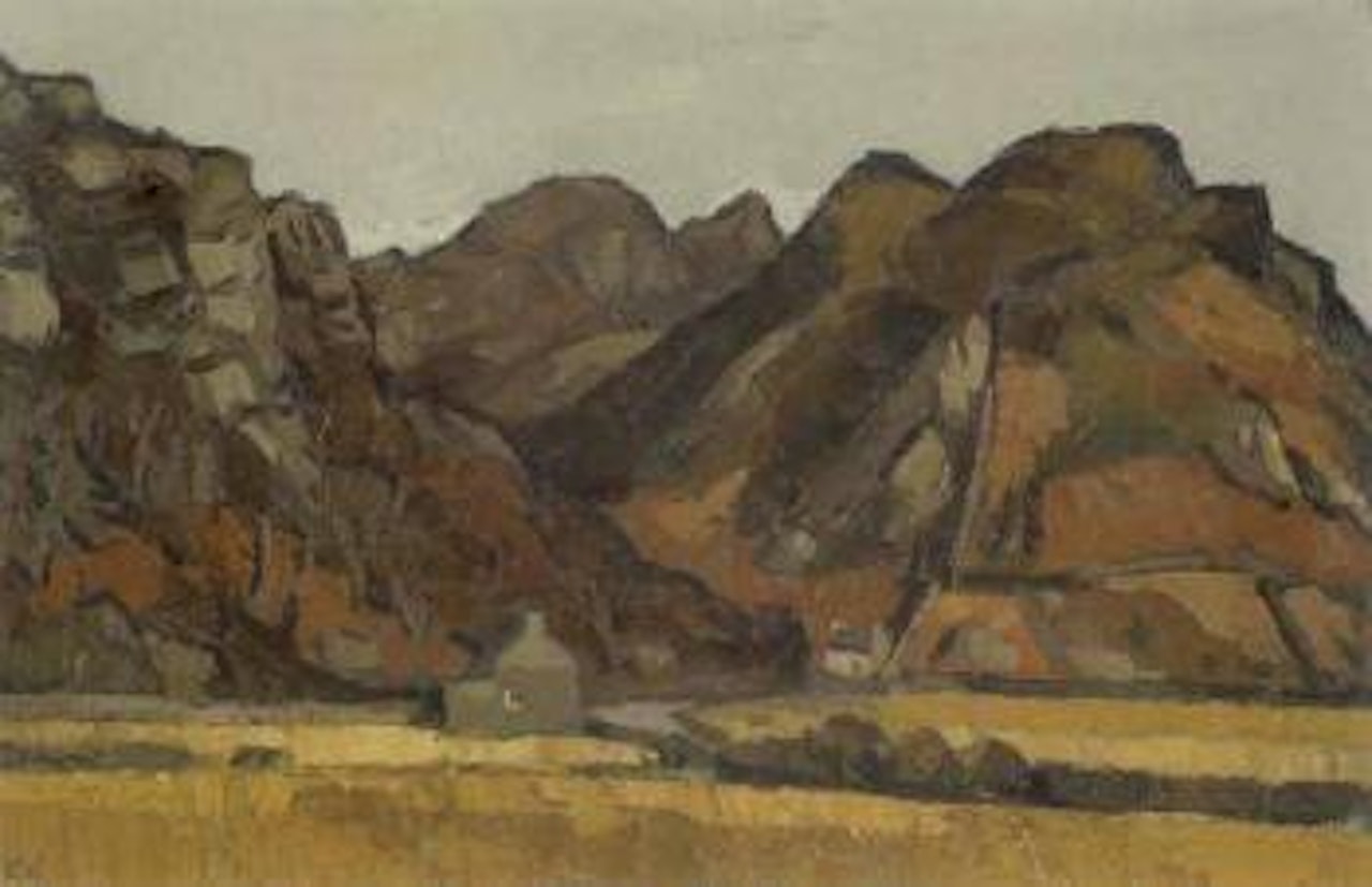 Maentwrog valley, Snowdonia by Kyffin Williams