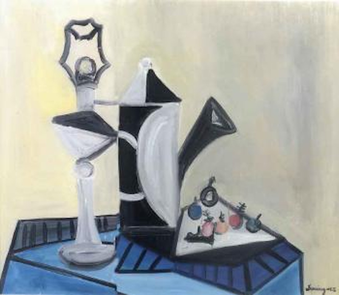 Nature morte au pichet by Oscar Dominguez