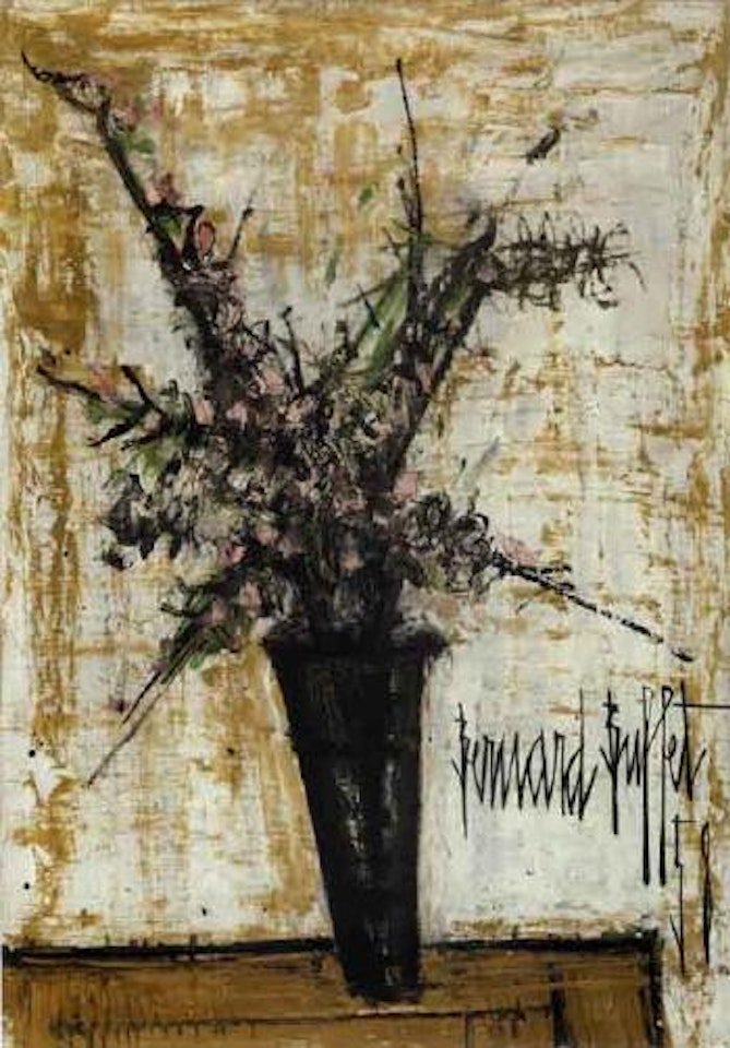 Fleurs de pommiers by Bernard Buffet