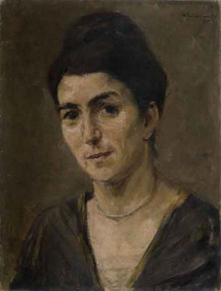 Portrait of Cacilie Markus by Max Liebermann