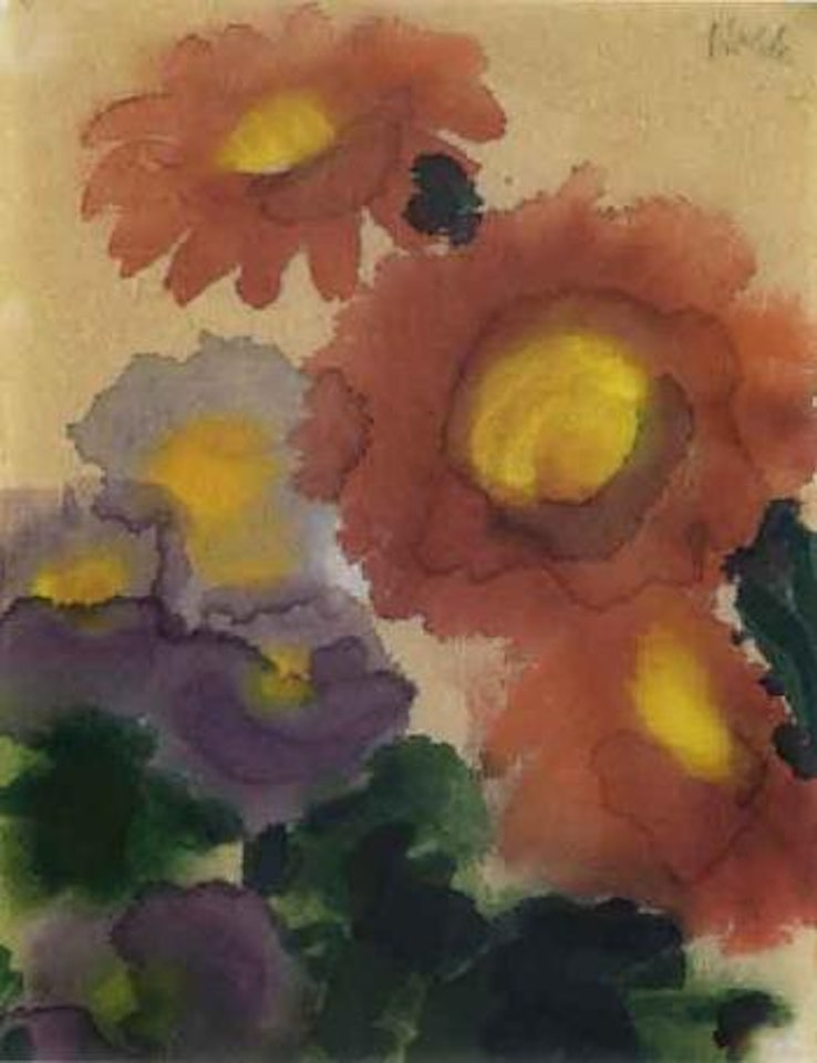 Little asters by Emil Nolde