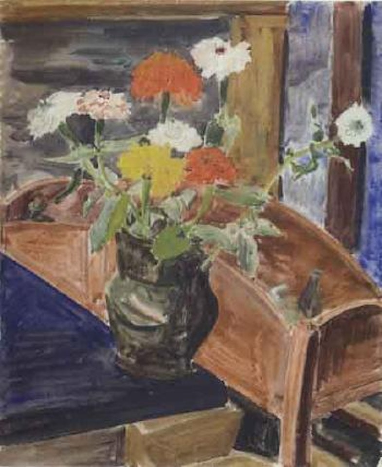Zinnia by Erich Heckel