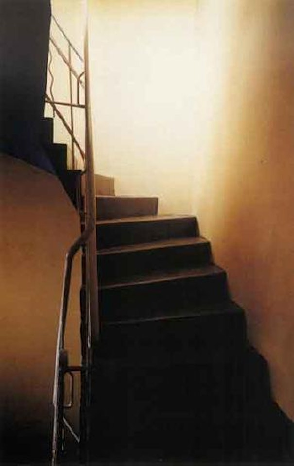 Untitled - stairway by Günther Förg