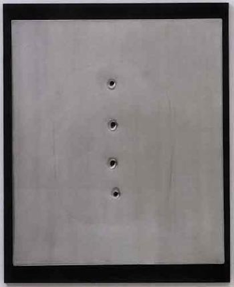Concetto spaziale by Lucio Fontana
