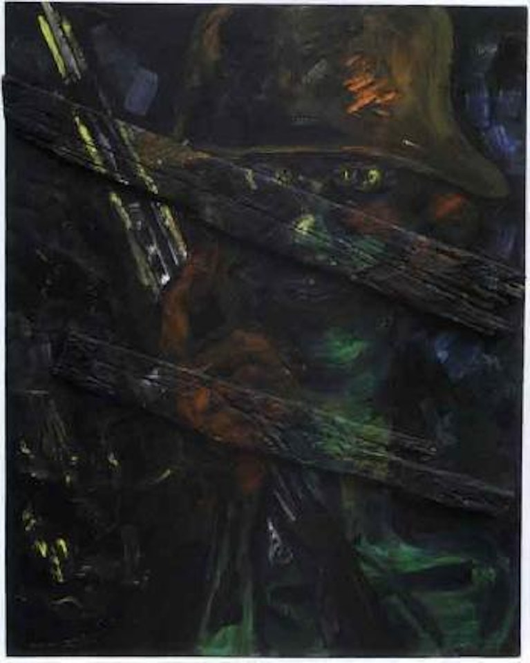 The soldier by Rainer Fetting