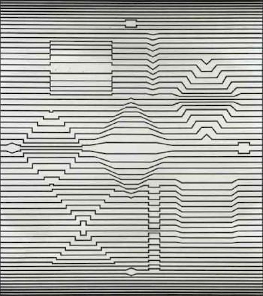 Ibadan-pos by Victor Vasarely