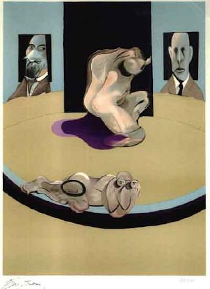 Study for the human body by Francis Bacon