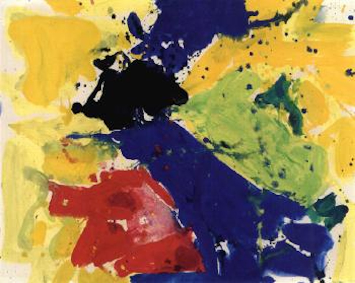 Dream for Peter Cochrae by Sam Francis