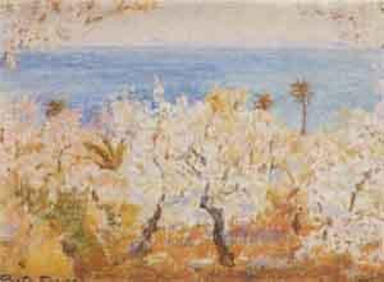 Le verger by Alexandre Roubtzoff