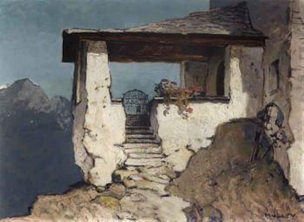 Mountain chapel by Oskar Mulley