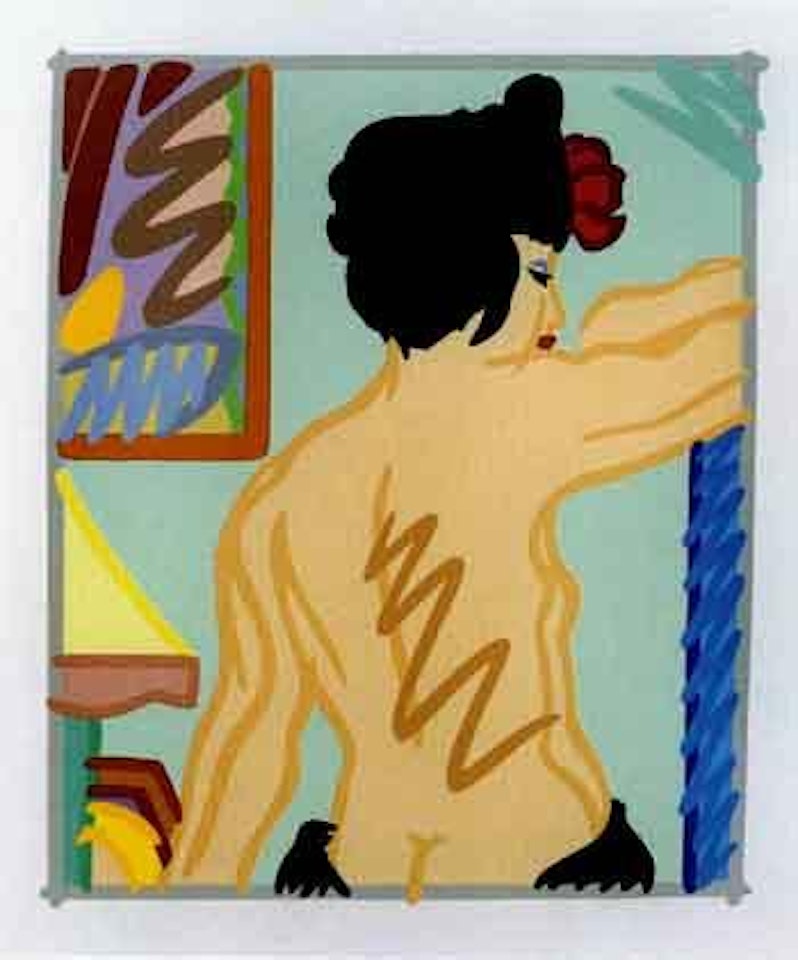 Judy with black hat by Tom Wesselmann