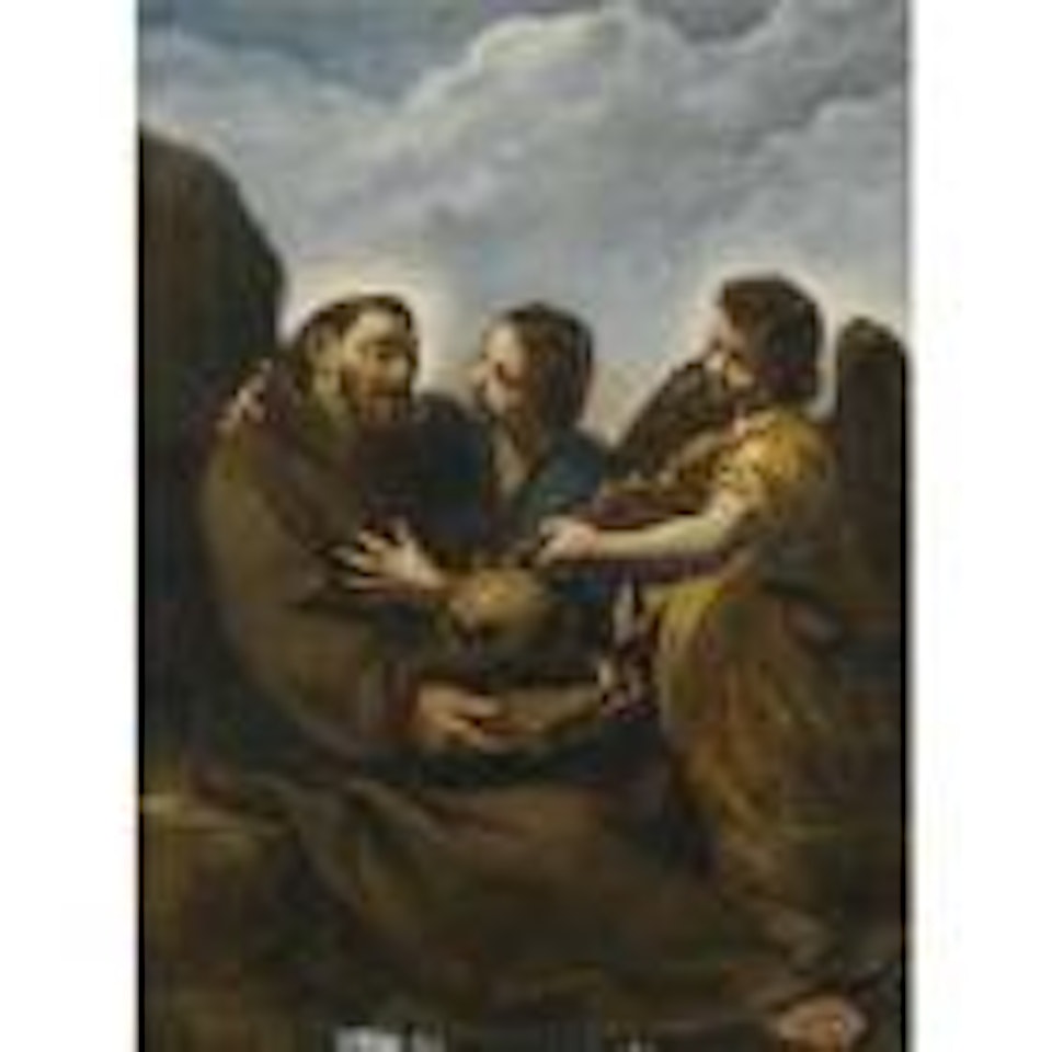 Ecstasy of Saint Francis by Roman School