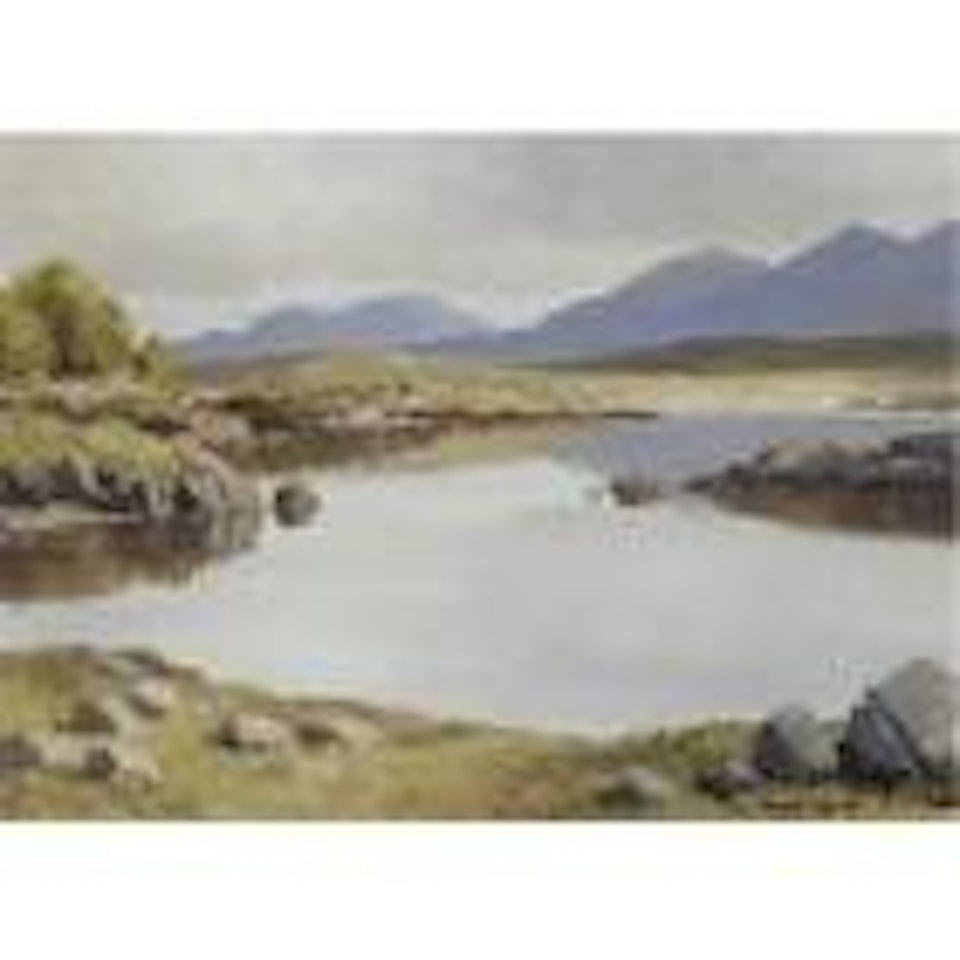 Calm morning, Rountstone, Co. Galway by Maurice Canning Wilks