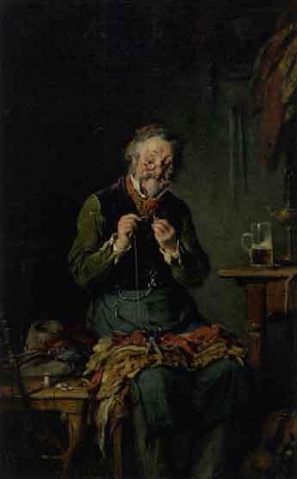 Tailor at work by Hermann Kern
