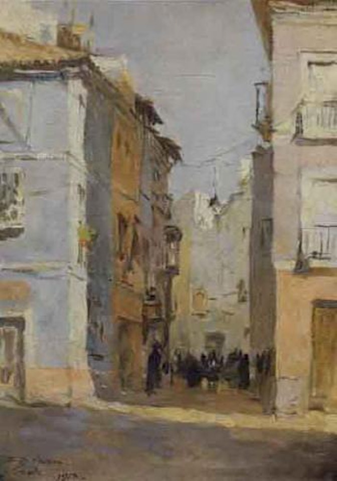 Street in Seville by Stanhope Alexander Forbes