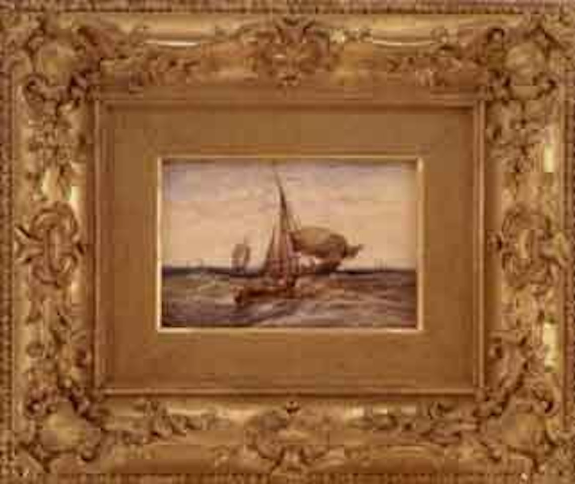 Busy shipping lane by Joseph Mallord William Turner