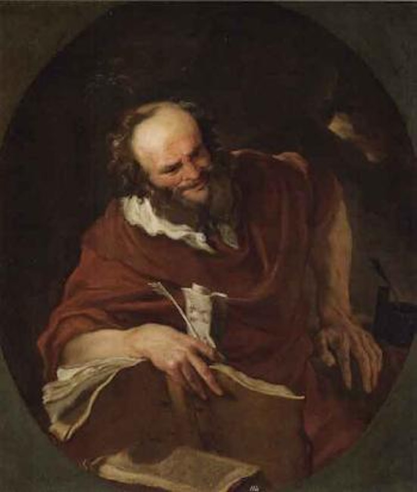 Democritus, the laughing philosopher by Venetian School