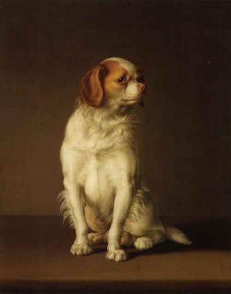 Portrait of King Charles Spaniel by Louis-Leopold Boilly