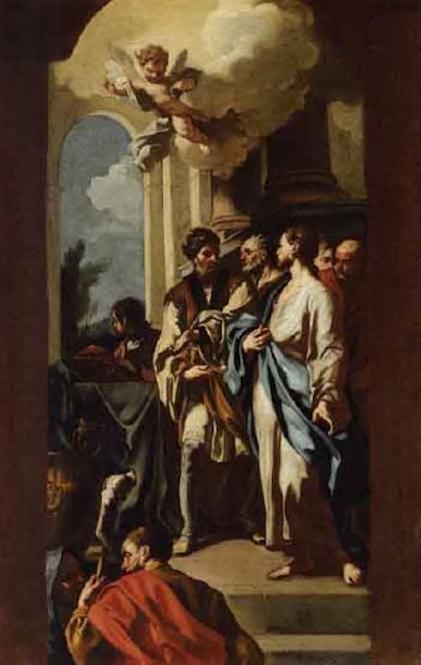 Christ at the house of Simon the Pharisee by Francesco Solimena