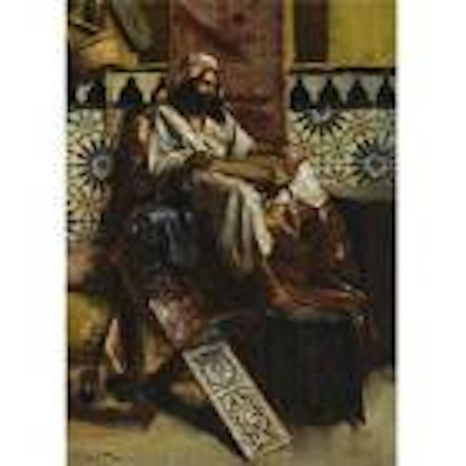 Studying the Koran by Rudolf Ernst